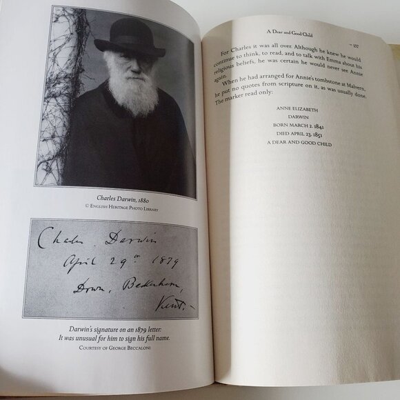 Charles And Emma Darwins Leap Of Faith Hardcover - Picture 6 of 11